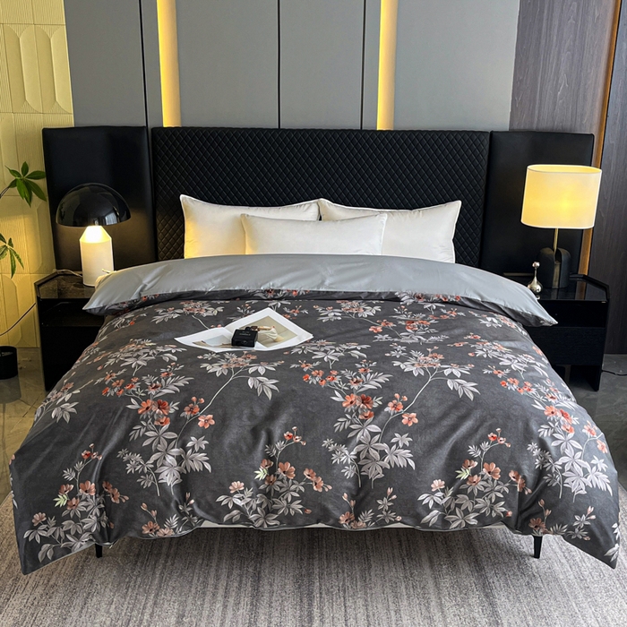 91家纺网 家纺一手货源 找家纺 （总）红淳家纺 2025新款13376全棉活性印花单品被套