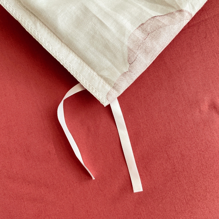 91家纺网 家纺一手货源 找家纺 红淳家纺 2025新款13376全棉活性印花单品被套 尤拉-粉