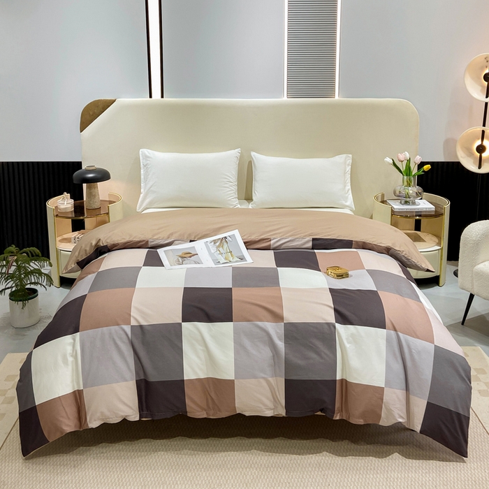 91家纺网 家纺一手货源 找家纺 （总）红淳家纺 2025新款13376全棉活性印花单品被套