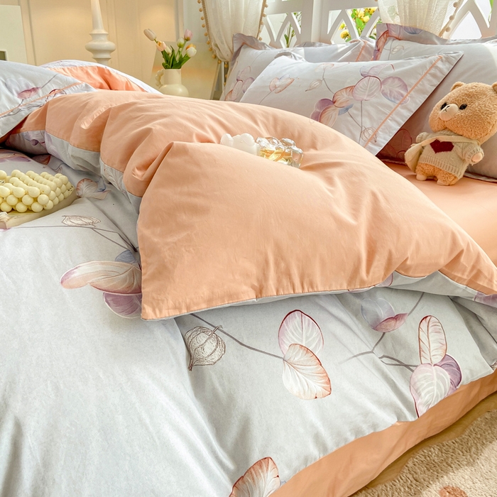 91家纺网 家纺一手货源 找家纺 （总）红淳家纺 2025新款13376全棉活性印花单品被套