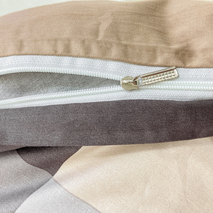 91家纺网 家纺一手货源 找家纺 红淳家纺 2025新款13376全棉活性印花单品被套 玛丽格-桔