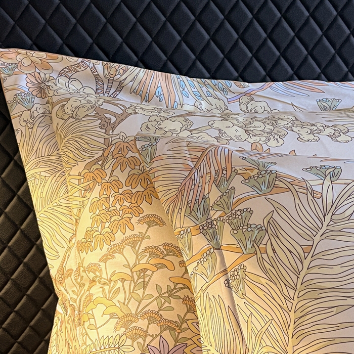 91家纺网 家纺一手货源 找家纺 红淳家纺 2025新款13376全棉活性印花单品被套 风吹柳