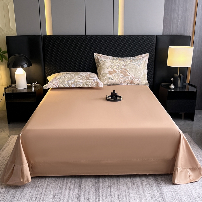 红淳家纺 2025新款13376全棉活性印花单品床单 风吹柳