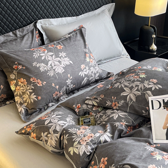 91家纺网 家纺一手货源 找家纺 红淳家纺 2025新款13376全棉活性印花单品床单 孤星挽月