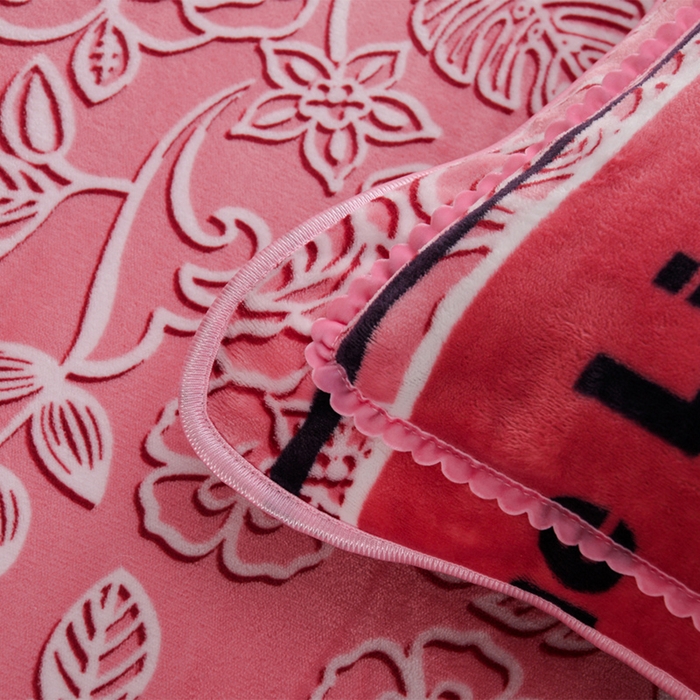 91家纺网 家纺一手货源 找家纺 静缘分 2025新款230克特厚8.5斤牛奶绒金貂绒床裙款保暖四件套-阳光生活