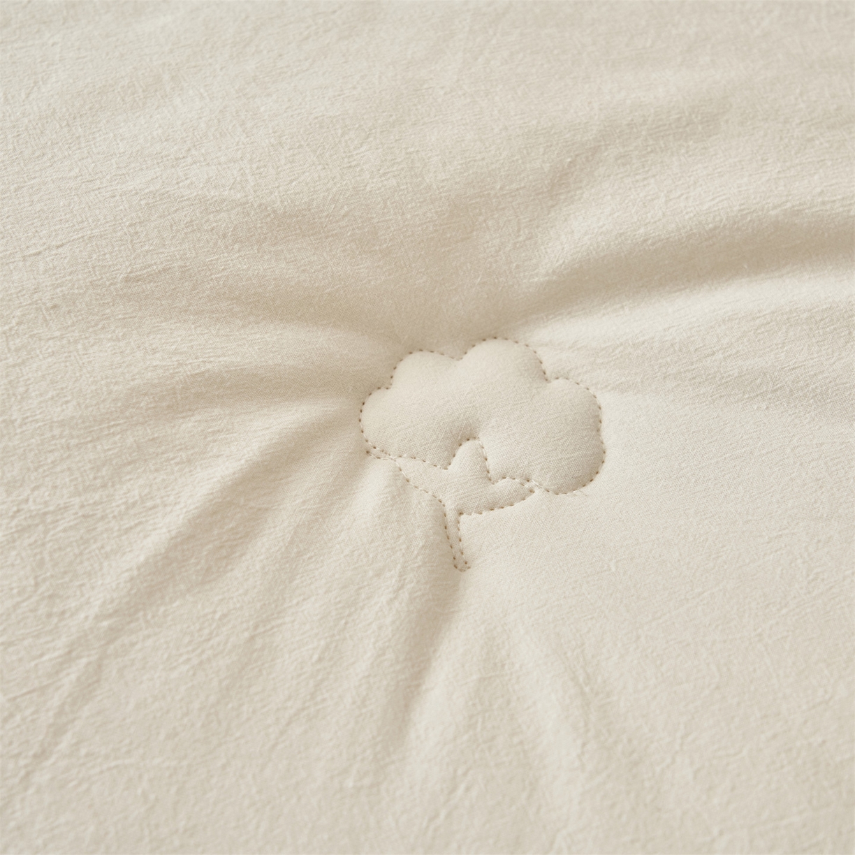 91家纺网 家纺一手货源 找家纺 恬思语家纺 2025秋冬新款立体里外全棉纯棉棉花冬被被子被芯 雅致-白