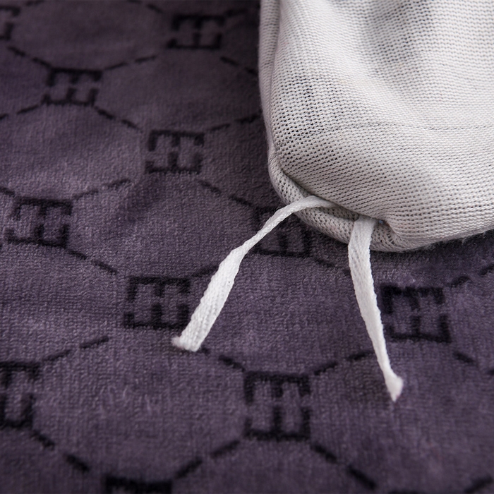 91家纺网 家纺一手货源 找家纺 静缘分 2025新款230克特厚8.5斤牛奶绒金貂绒床裙款保暖四件套-真爱