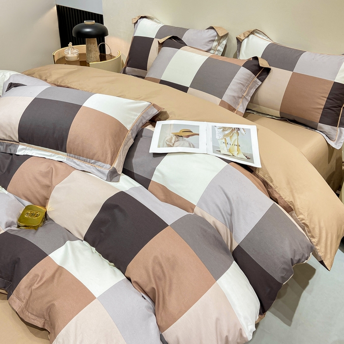 91家纺网 家纺一手货源 找家纺 红淳家纺 2025新款13376全棉活性印花单品枕套 玛丽格-桔