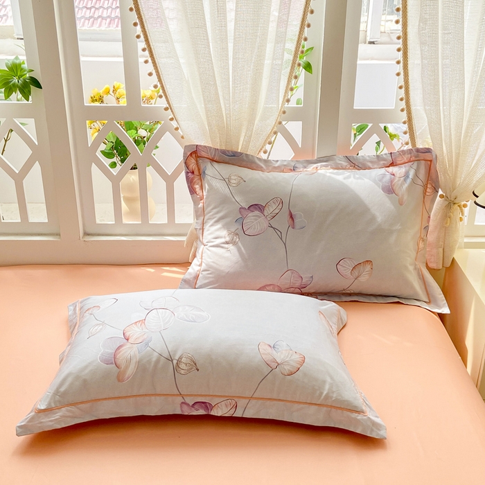 91家纺网 家纺一手货源 找家纺 （总）红淳家纺 2025新款13376全棉活性印花单品枕套