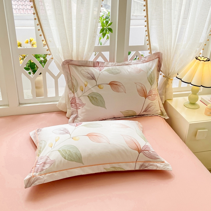 91家纺网 家纺一手货源 找家纺 （总）红淳家纺 2025新款13376全棉活性印花单品枕套