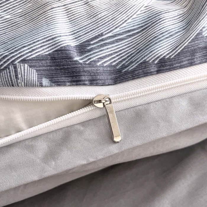 91家纺网 家纺一手货源 找家纺 红淳家纺 2025新款13376全棉活性印花单品枕套 羽蓝