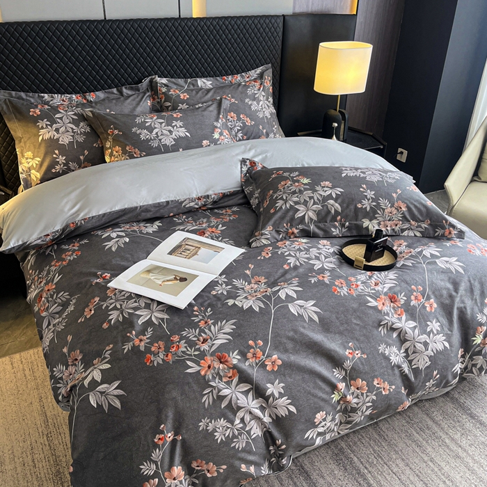 91家纺网 家纺一手货源 找家纺 红淳家纺 2025新款13376全棉活性印花单品枕套 孤星挽月