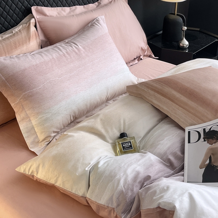 91家纺网 家纺一手货源 找家纺 红淳家纺 2025新款13376全棉活性印花单品枕套 曼意