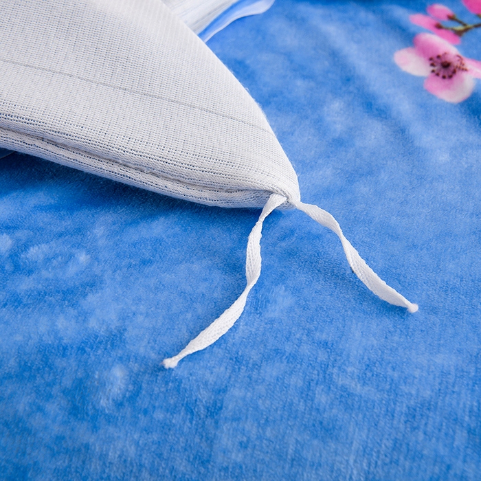 91家纺网 家纺一手货源 找家纺 静缘分 2025新款230克特厚8.5斤牛奶绒金貂绒床裙款保暖四件套-一见钟情