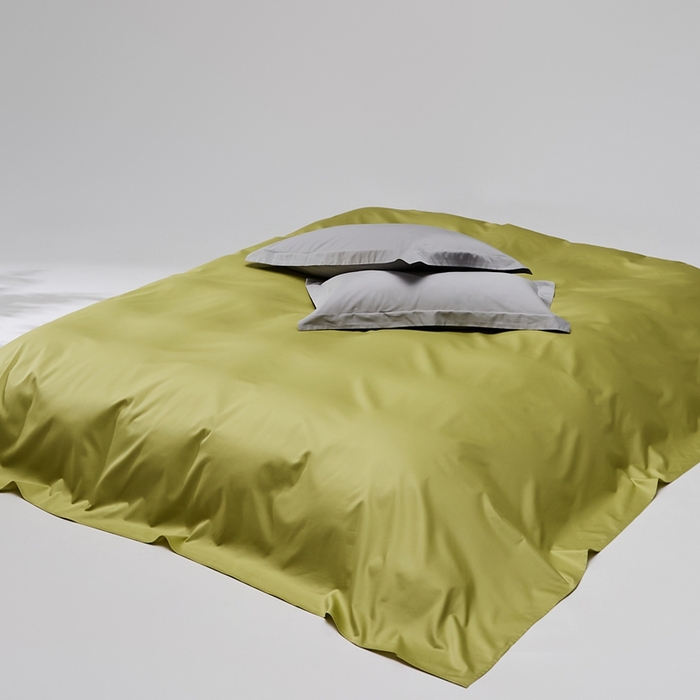 91家纺网 家纺一手货源 找家纺 红淳家纺 2025新款50s长绒棉纯色四件套及单品-单床单 初秋绿