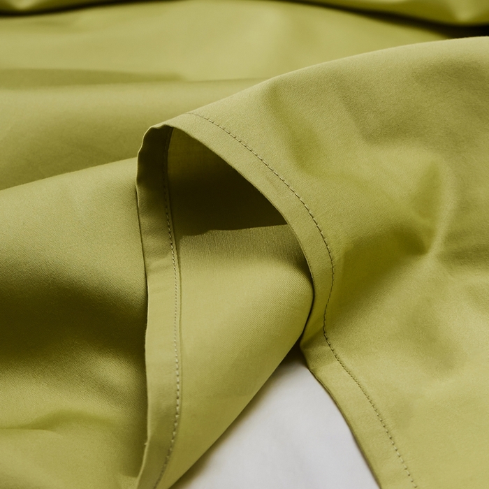 91家纺网 家纺一手货源 找家纺 红淳家纺 2025新款50s长绒棉纯色四件套及单品-单床单 初秋绿