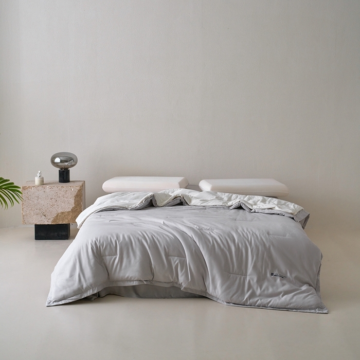 91家纺网 家纺一手货源 找家纺 花享莱 2025秋冬新款亚朵被子同款深睡被PRO四季被冬被子母被春秋被保暖控温被子被芯 黎明灰-四季被