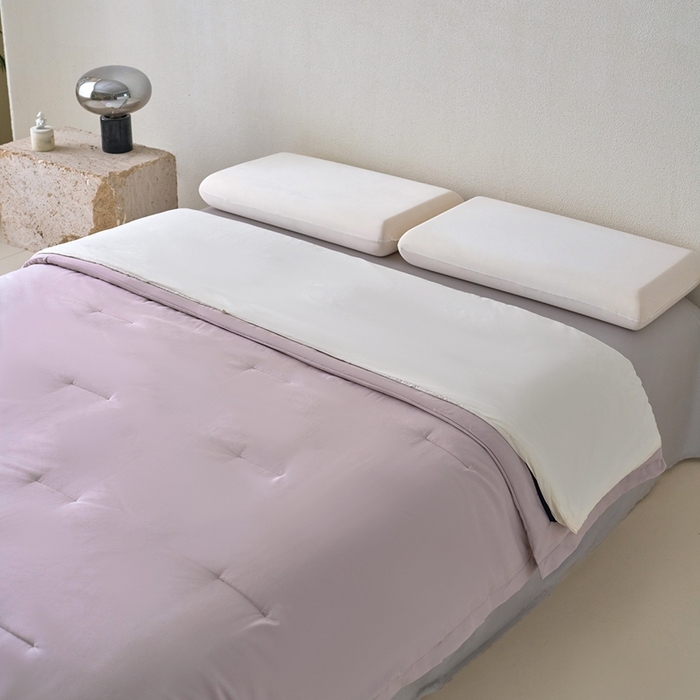 91家纺网 家纺一手货源 找家纺 花享莱 2025秋冬新款亚朵被子同款深睡被PRO四季被冬被子母被春秋被保暖控温被子被芯 雾凇粉-四季被