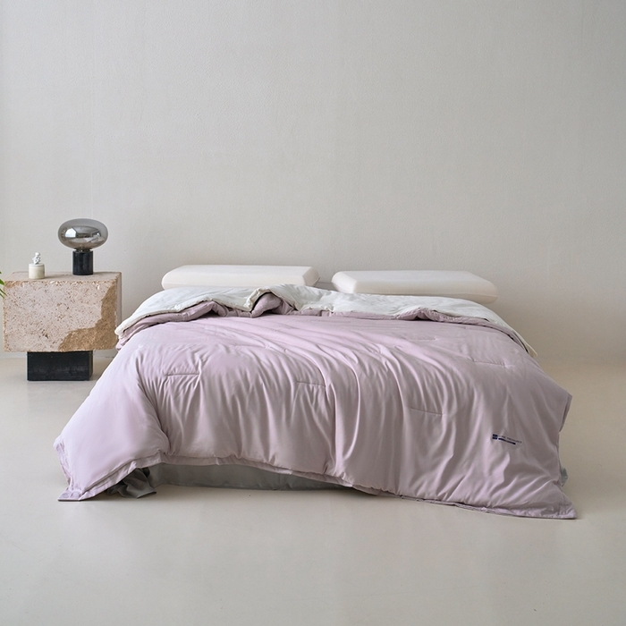 91家纺网 家纺一手货源 找家纺 花享莱 2025秋冬新款亚朵被子同款深睡被PRO四季被冬被子母被春秋被保暖控温被子被芯 雾凇粉-四季被