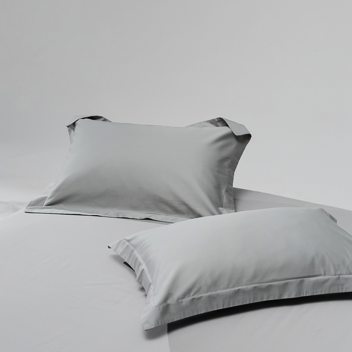 91家纺网 家纺一手货源 找家纺 （总）红淳家纺 2025新款50s长绒棉纯色四件套及单品-单枕套