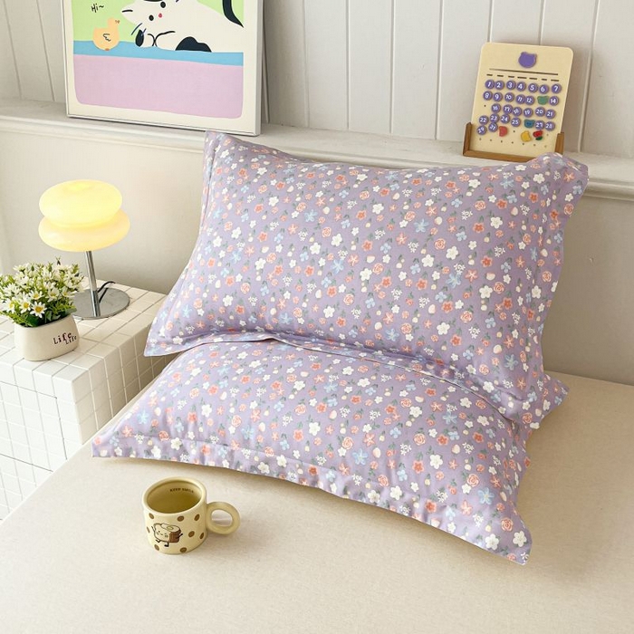 91家纺网 家纺一手货源 找家纺 （总）红淳家纺 2025新款亲肤舒适全棉印花简约单枕套