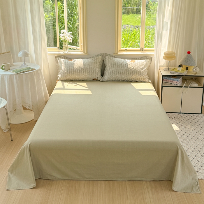 91家纺网 家纺一手货源 找家纺 红淳家纺 2025新款亲肤舒适全棉印花简约单枕套 梦幻小象