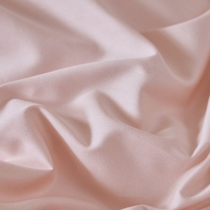 91家纺网 家纺一手货源 找家纺 红淳家纺 2025新款13366亲肤全棉纯色单被套-简单生活 裸粉