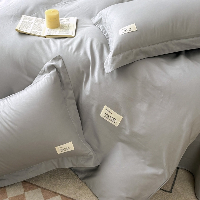 91家纺网 家纺一手货源 找家纺 （总）红淳家纺 2025新款13366亲肤全棉纯色单床单-简单生活