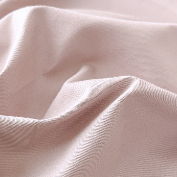 91家纺网 家纺一手货源 找家纺 红淳家纺 2025新款13366亲肤全棉纯色枕套-简单生活 烟紫粉+米白