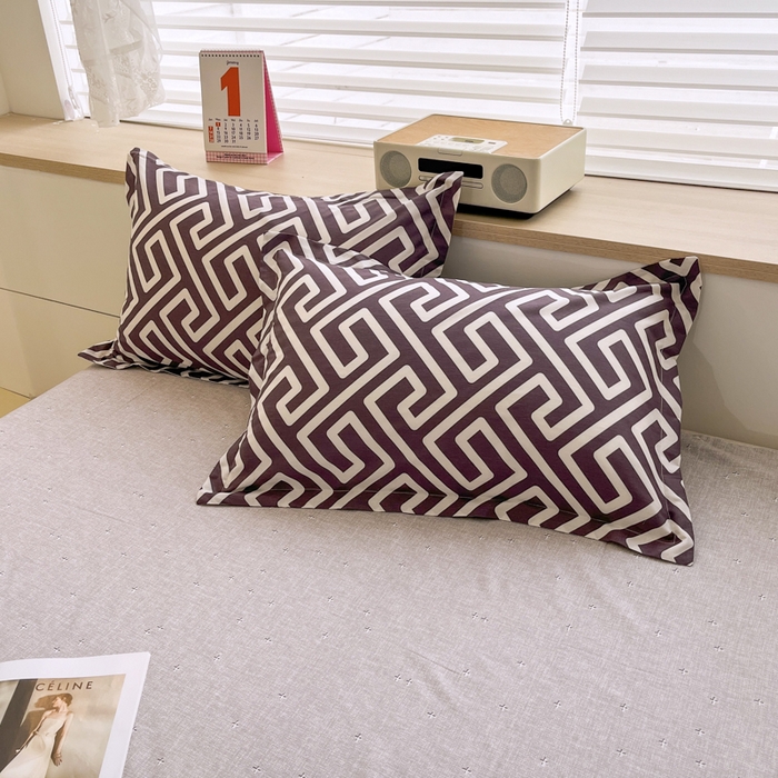 91家纺网 家纺一手货源 找家纺 （总）红淳家纺 2025新款12868全棉商务印花系列四件套