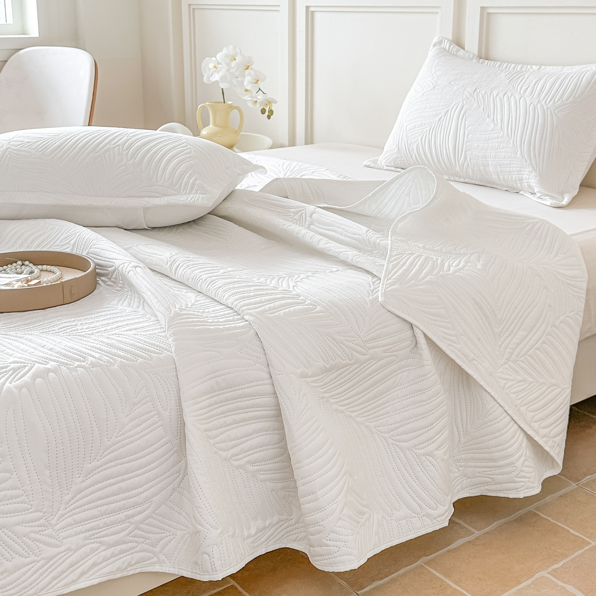 91家纺网 家纺一手货源 找家纺 （总）手艺人家纺 2025新款化纤亲肤床盖三件套