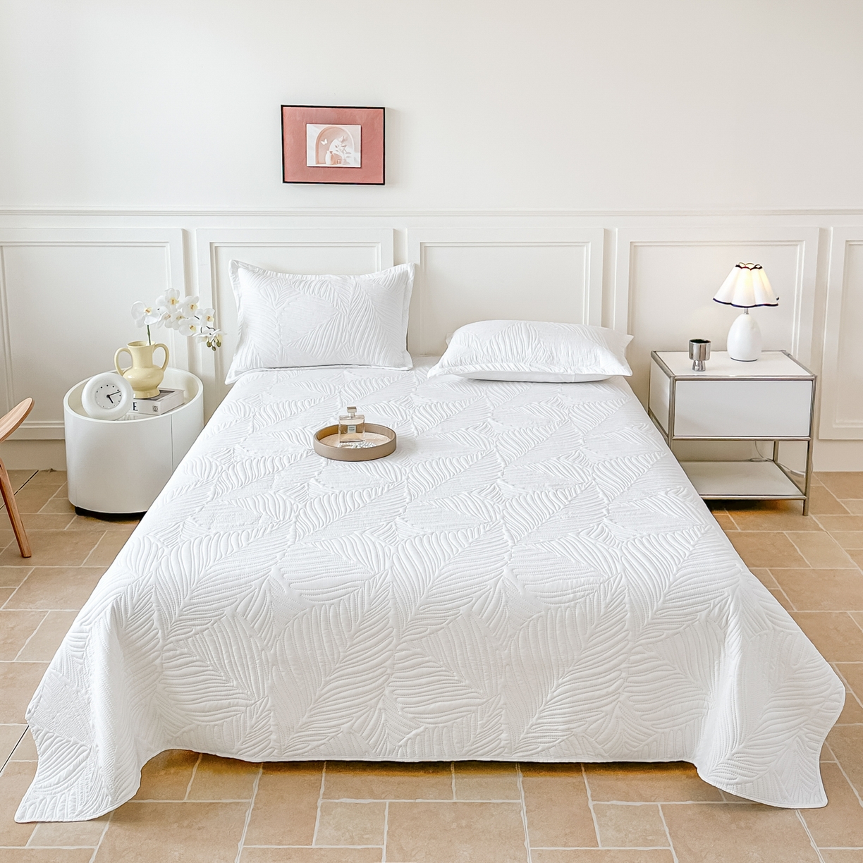 91家纺网 家纺一手货源 找家纺 （总）手艺人家纺 2025新款化纤亲肤床盖三件套