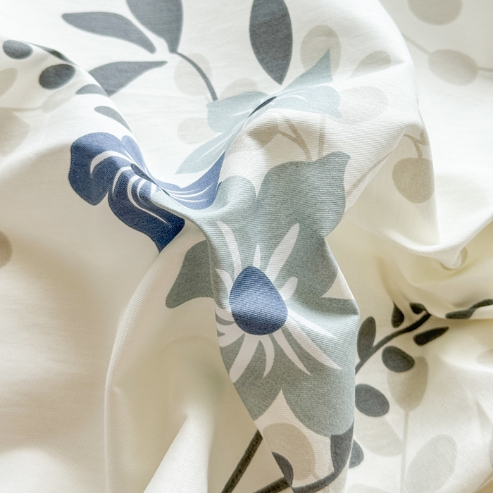 91家纺网 家纺一手货源 找家纺 红淳家纺 2025新款小清新春款12868全棉印花四件套 春不晚