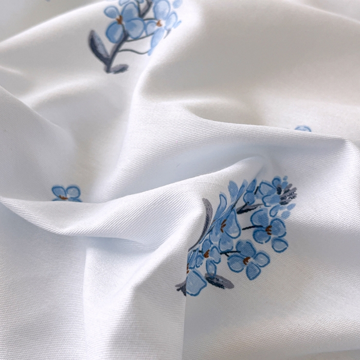 91家纺网 家纺一手货源 找家纺 红淳家纺 2025新款小清新春款12868全棉印花四件套 追喵日记