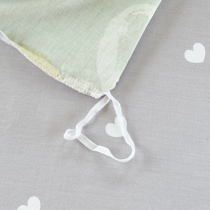 91家纺网 家纺一手货源 找家纺 红淳家纺 2025新款小清新春款12868全棉印花四件套 心愿恋曲