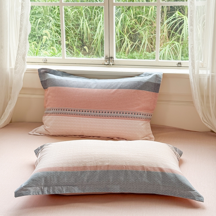 91家纺网 家纺一手货源 找家纺 红淳家纺 2025新款小清新春款12868全棉印花四件套 一帆风顺