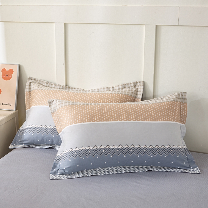 91家纺网 家纺一手货源 找家纺 红淳家纺 2025新款小清新春款12868全棉印花四件套 迈凯伦