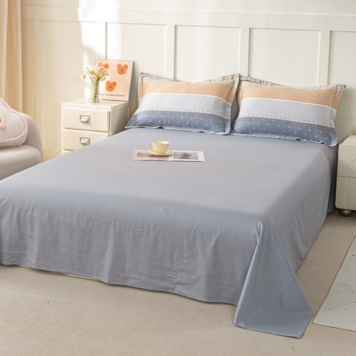 91家纺网 家纺一手货源 找家纺 红淳家纺 2025新款小清新春款12868全棉印花四件套 迈凯伦