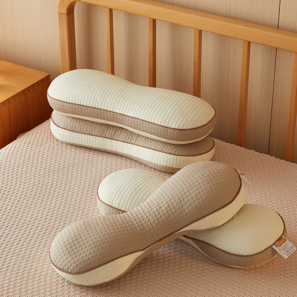 91家纺网 家纺一手货源 找家纺 （总）缦吉 2025款邦邦荞麦枕枕头枕芯