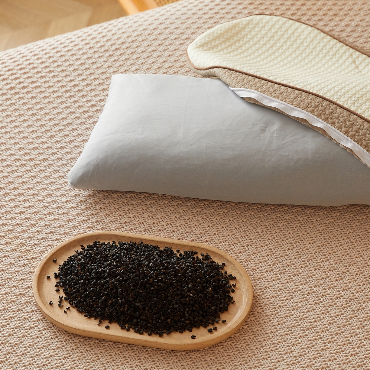 91家纺网 家纺一手货源 找家纺 （总）缦吉 2025款邦邦荞麦枕枕头枕芯