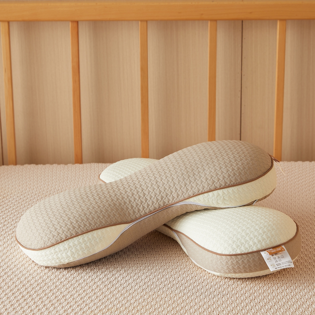 91家纺网 家纺一手货源 找家纺 缦吉 2025款邦邦荞麦枕枕头枕芯 组合图仅供展示