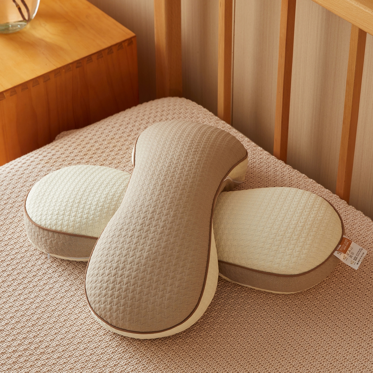 91家纺网 家纺一手货源 找家纺 缦吉 2025款邦邦荞麦枕枕头枕芯 组合图仅供展示