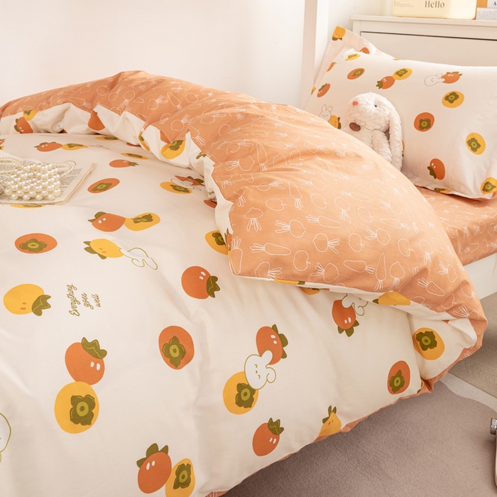 91家纺网 家纺一手货源 找家纺 （总）红淳家纺 2025新款全棉青少年学生三件套