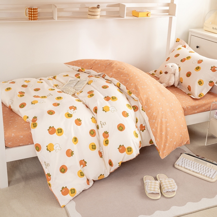 91家纺网 家纺一手货源 找家纺 （总）红淳家纺 2025新款全棉青少年学生三件套