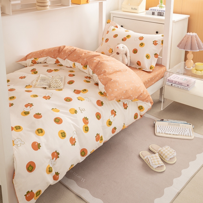 91家纺网 家纺一手货源 找家纺 （总）红淳家纺 2025新款全棉青少年学生三件套