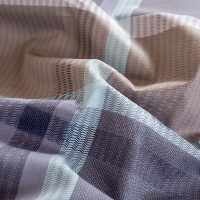 91家纺网 家纺一手货源 找家纺 红淳家纺 2025新款全棉青少年学生三件套 幻影