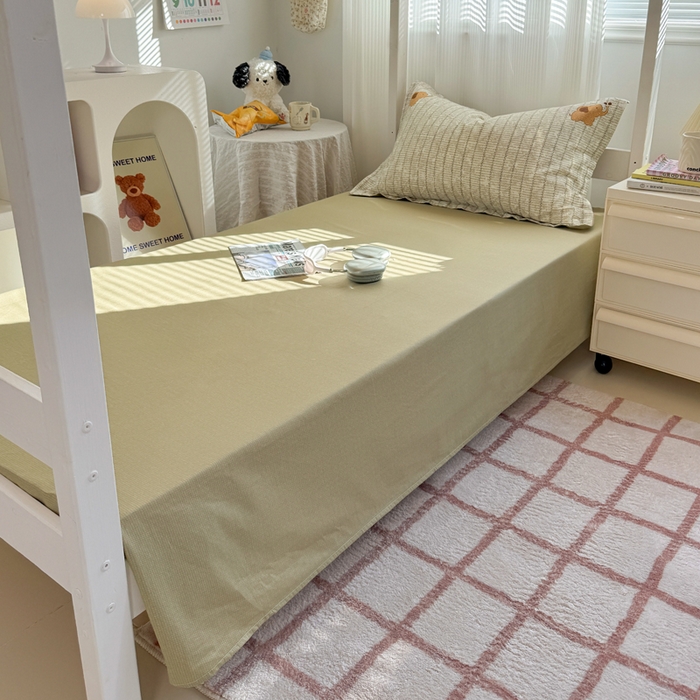 91家纺网 家纺一手货源 找家纺 红淳家纺 2025新款全棉青少年学生三件套 梦幻小象