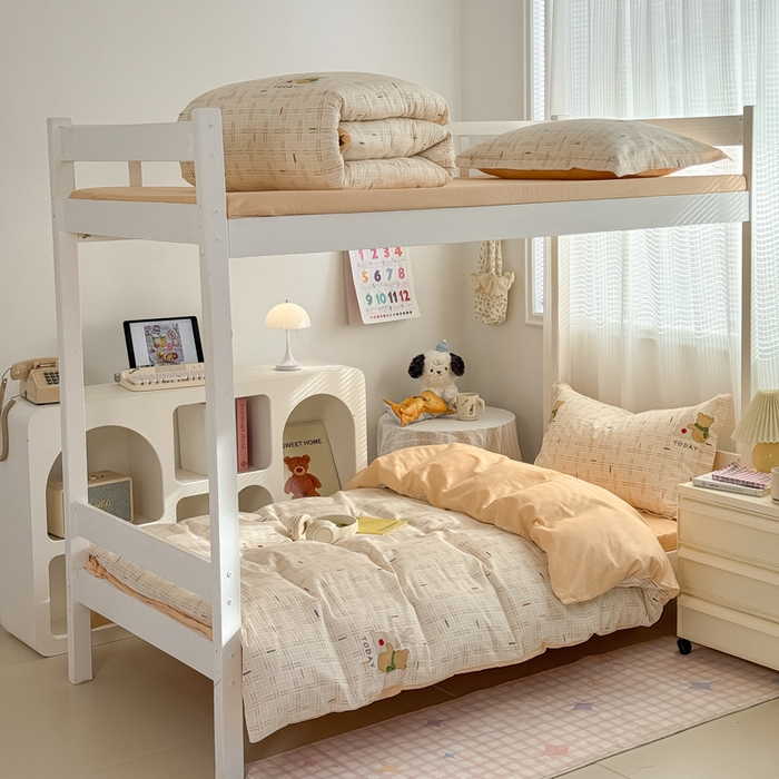 91家纺网 家纺一手货源 找家纺 （总）红淳家纺 2025新款全棉青少年学生三件套