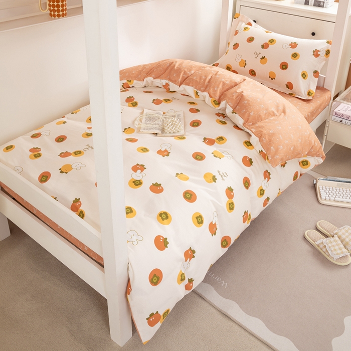 91家纺网 家纺一手货源 找家纺 （总）红淳家纺 2025新款全棉青少年学生三件套