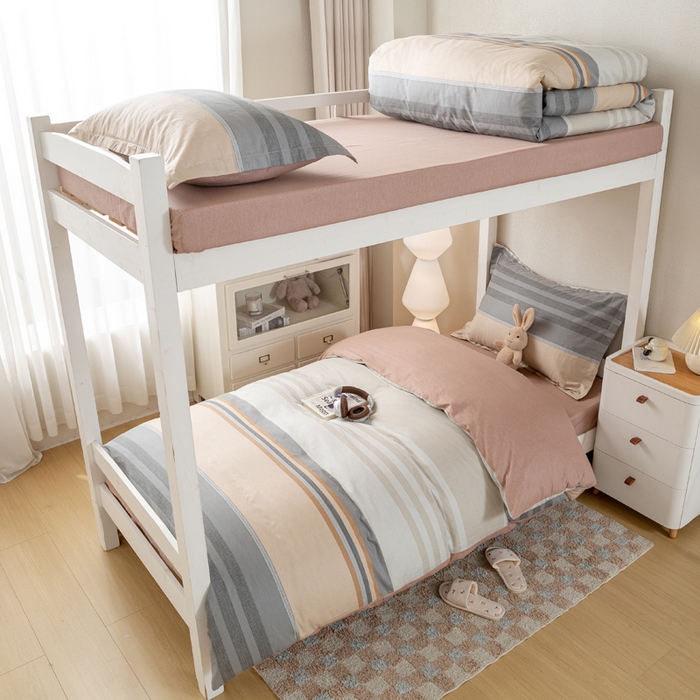 91家纺网 家纺一手货源 找家纺 （总）红淳家纺 2025新款全棉青少年学生三件套